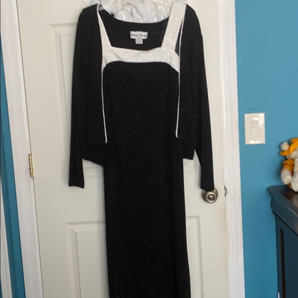 Vintage Ronni Nicole 2 piece gown